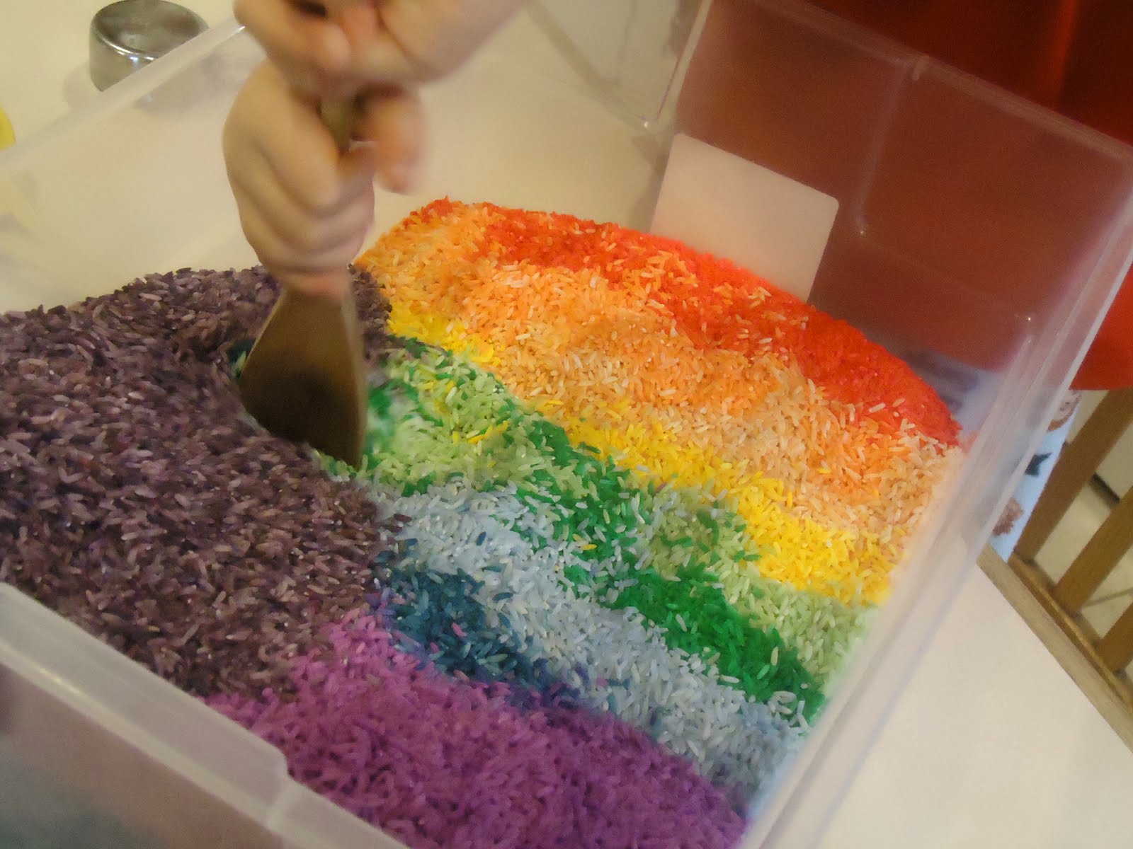 Homemade Serenity Why Don't You Make Rainbow Rice?
