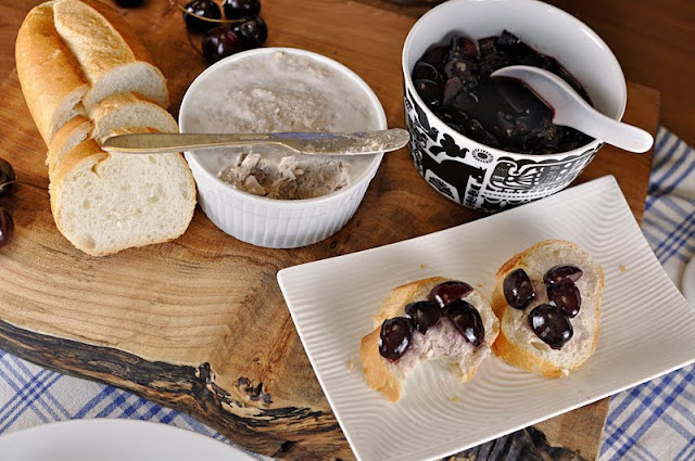 Pork Rillettes with Pickled Cherries at Paprika Red Pork Rillettes with Pickled Cherries at Paprika Red