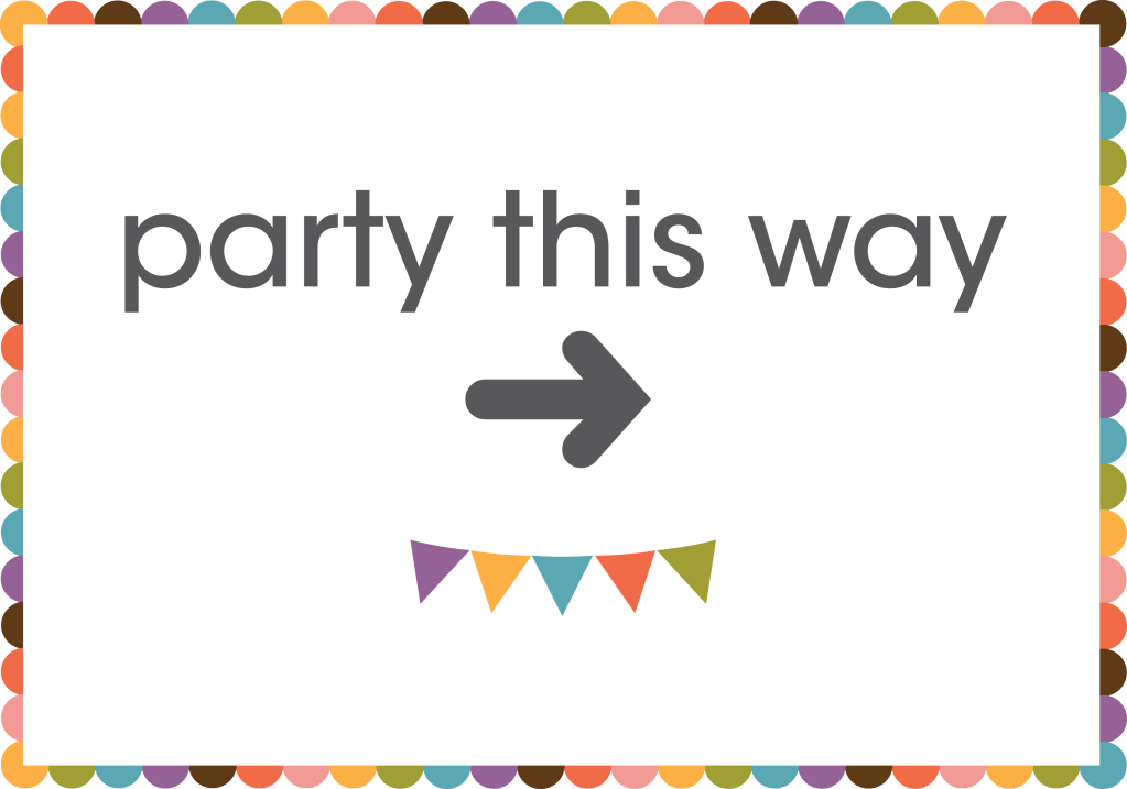 party sign