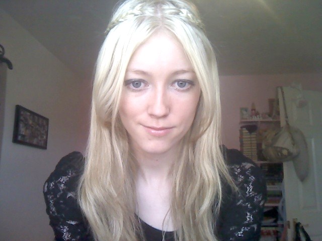 Once I had done the plaits it turned out to be quite a 'boho' hairstyle 