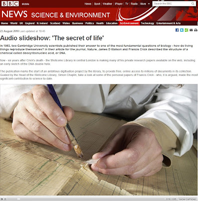 BBC audio slideshow