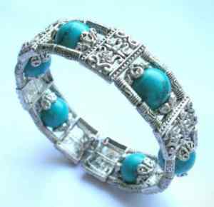 turquoise fancy bracelet