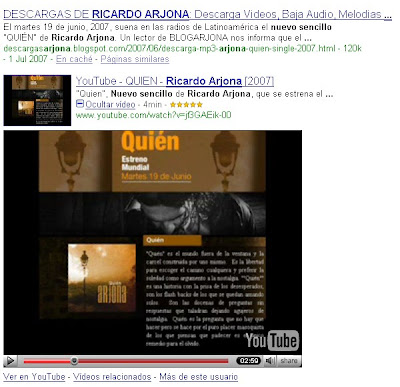 Sencillo QUIEN, 2007 - RICARDO ARJONA - Dailymotion