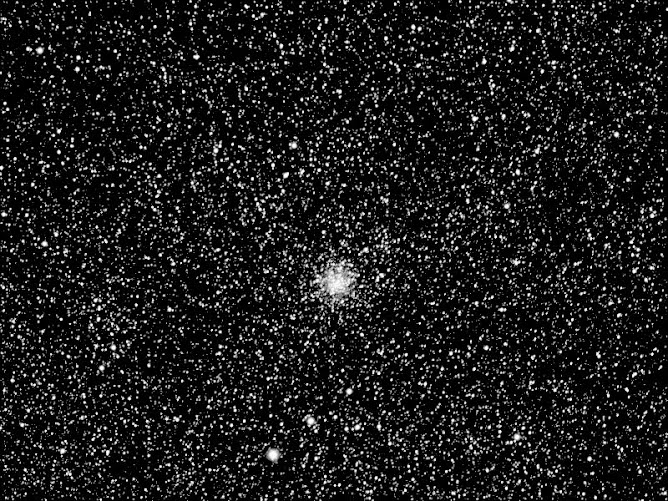 Cúmulo globular M71 en la constelación de Sagitta