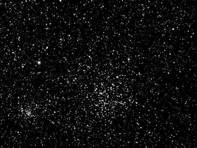 Cúmulo abierto M38 en la constelación de Auriga