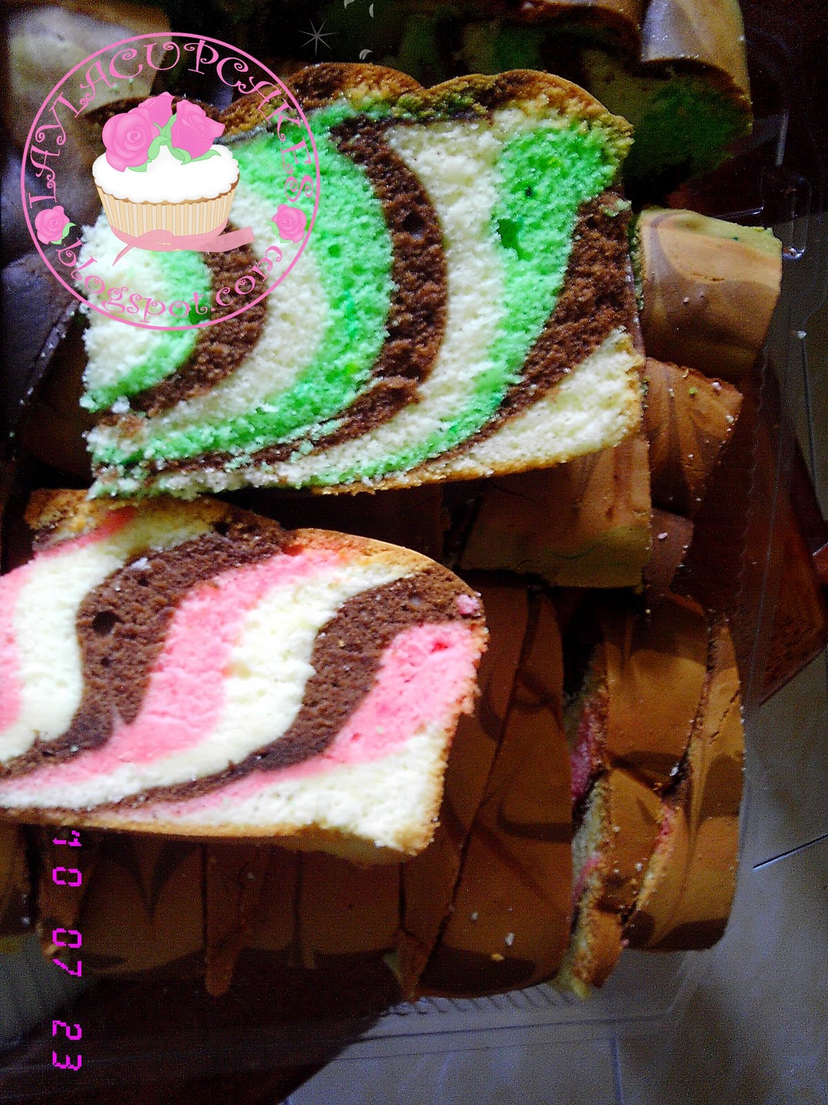 Layla Cupcakes KEK MARBLE FOR HOUSE WARMING