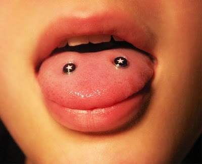 however, i'd like to do the venom studs, or the double piercing, like this:
