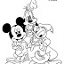 Desenhos para Colorir da Disney - Pateta  Mickey Donald
