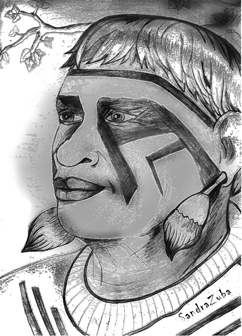 muitas vezes desenho de indio brasileiro ox48 ivango