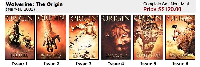 Wolverine: The Origin #1-6