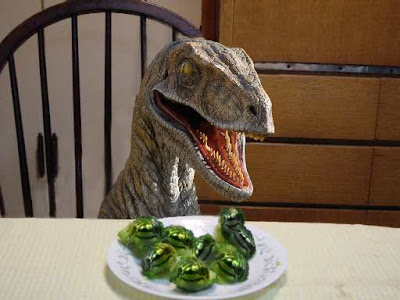 C'est un restaurant végétarien pour dinosaures, j'imagine. Cela reste moins bizarre que les autres restaurants que je vous ai présentés aujourd'hui.