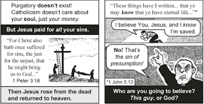 À qui allez-vous faire confiance ? Au prêtre mégalomane qui se prend pour Jésus, ou au voisin zinzin et à Jack Chick ?
