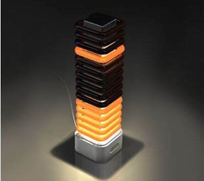 Un radiateur vertical