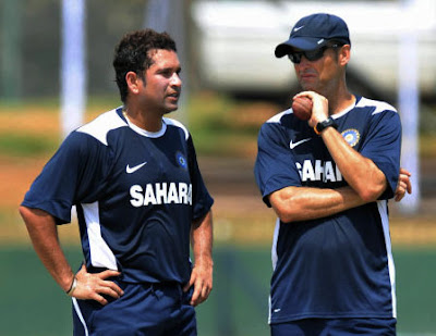sachin Tendulkar and Gary Kirsten