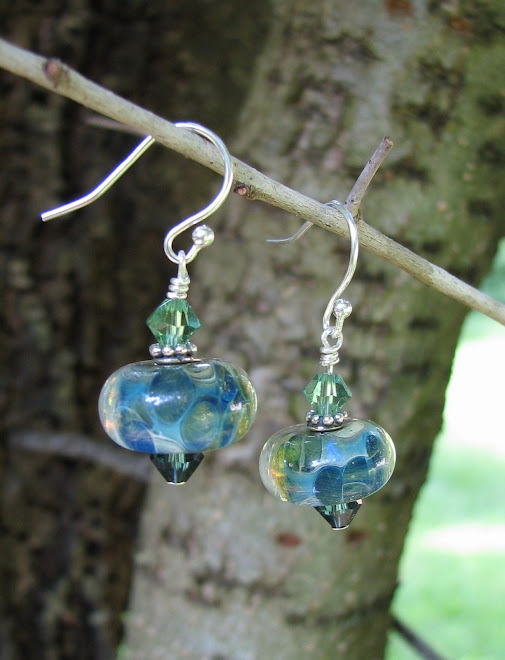 lampwork earrings