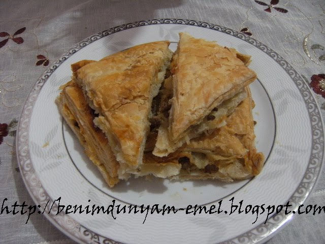 bu benim dünyam yalancı arnavut böreği