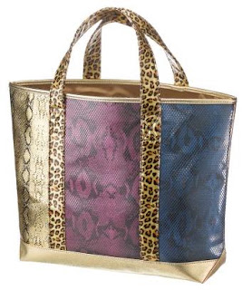 Marc Jacobs mixed python small tote