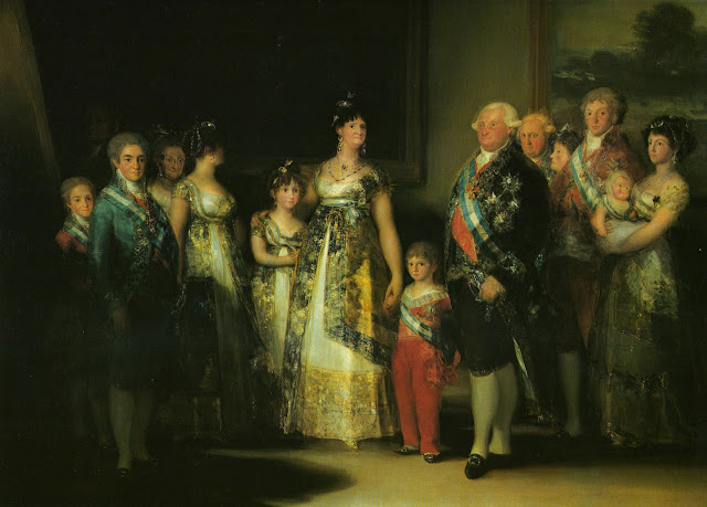 SVEGLIA RAGAZZI: LA FAMIGLIA DI CARLO IV 1800-1801