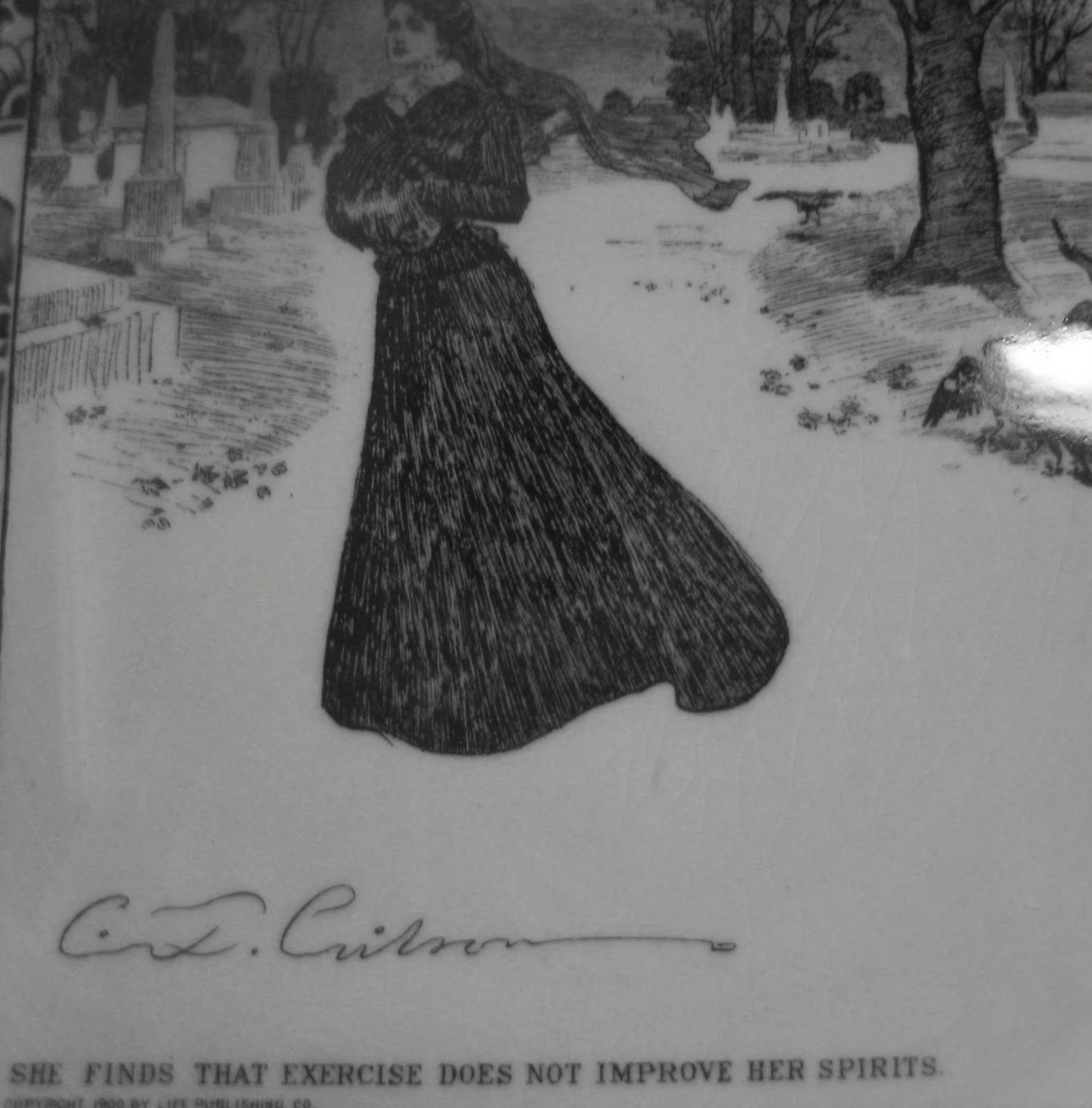 She finds that exercise does not improve her spirits.