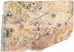 Piri Rais map