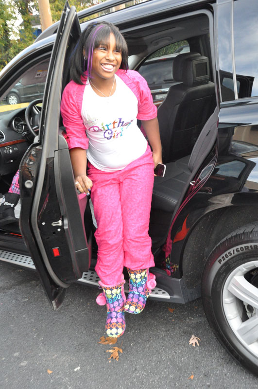 A pajama party was held for Lil Wayne's oldest child, daughter, Reginae over A pajama party was held for Lil Wayne's oldest child, daughter, Reginae over
