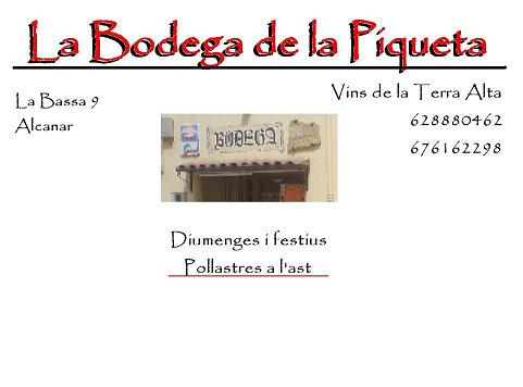 La Bodega de la Piqueta