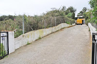 Villa Ines Isabel, the driveway before cladding the walls