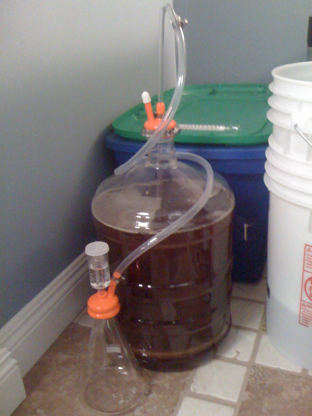Burton Union System 2 Carboys DIY Homebrew Talk Beer, Wine, Mead