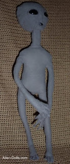 grey alien doll
