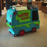 Mystery Machine by Welding Class, Harlem High School, Machesney Park, IL