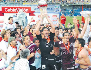 "Gracias Lanús, por tanta felicidad"