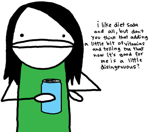 Just A Joke General Jokes "Healthy Diet by Counting Calories Total"