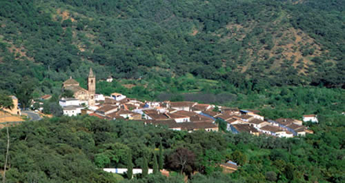 Panóramica de Linares de la Sierra