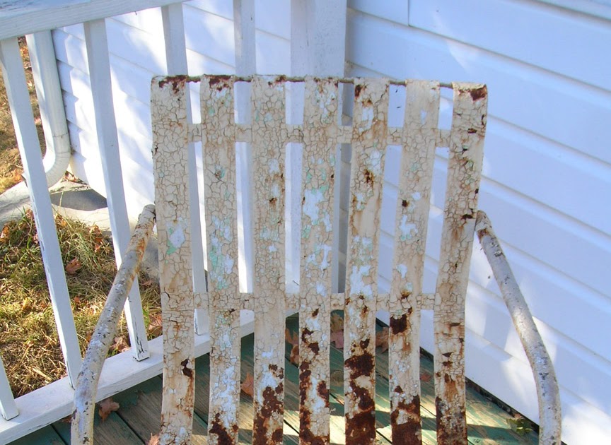 Threads In Time by Pallas New Home For Rusty Chair