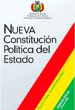 Nueva Constitución Política del Estado de Bolivia