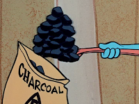 And a scoop of charcoal