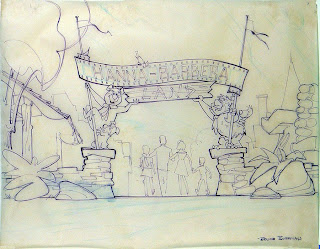 Hanna-Barbera Land concept drawing