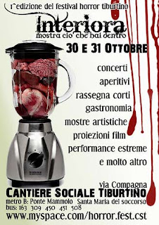 Interiora Festival horror tiburtino 2009 poster