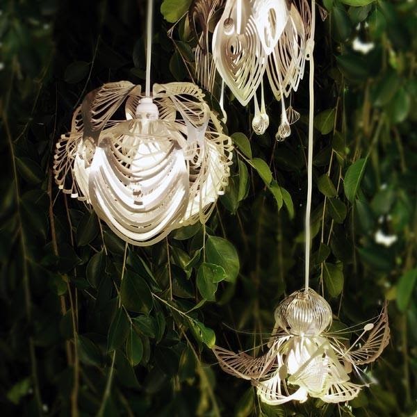 Kitchen and Residential Design Future Flora lights by Studio Toord Boontje