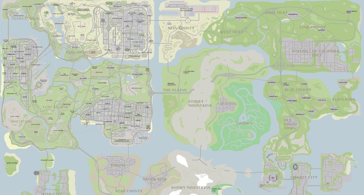 GTA Brasil Team - Desvendando o universo Grand Theft Auto: Mapa Localização  das Armas