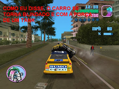 nunca cair da moto gta vc 