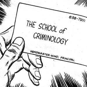 study called Criminology.