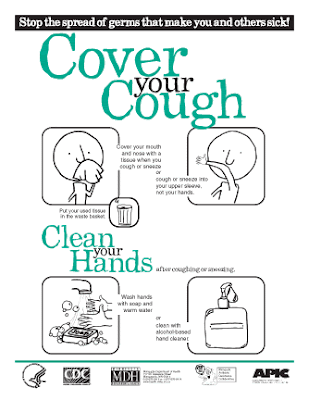 Coughing Into Sleeve