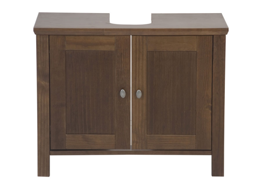 Reformeiras Solução decorativa pia de banheiro com coluna + gabinete -> Gabinete De Banheiro Etna Reformeiras Solução decorativa pia de banheiro com coluna + gabinete -> Gabinete De Banheiro Etna