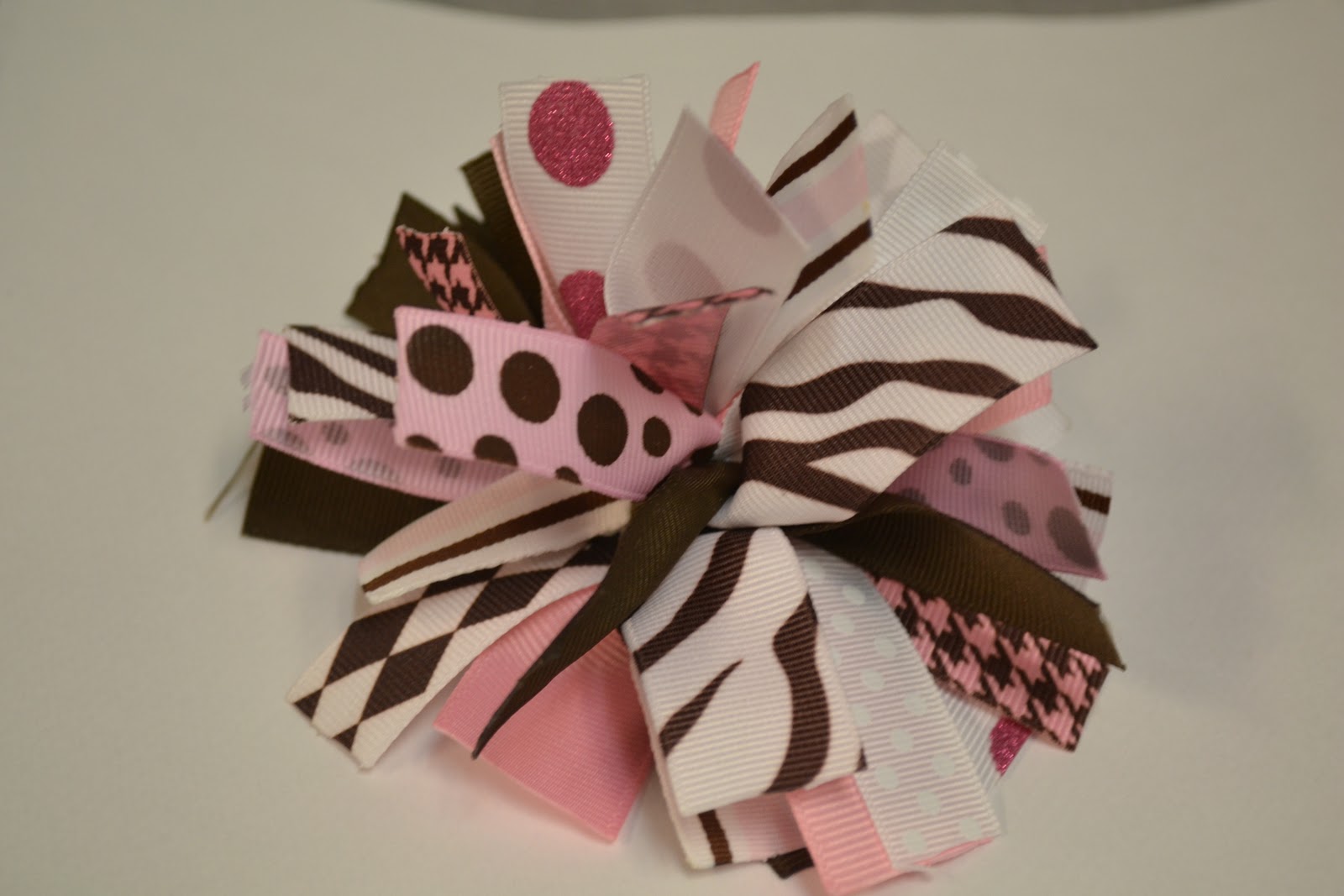 Princess Hair Bows by Shannon NEW Pom Pom Hair Bows