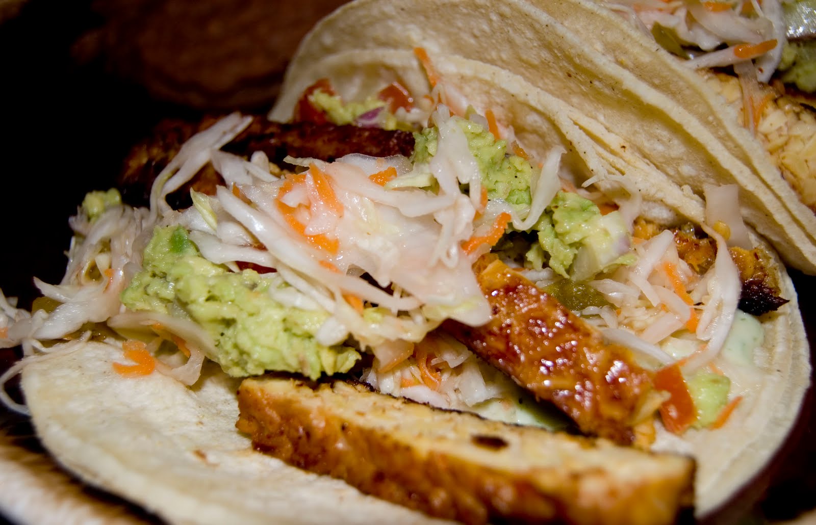 Vegan Food Stuff Baja Tempeh Tacos (Veganomicon)