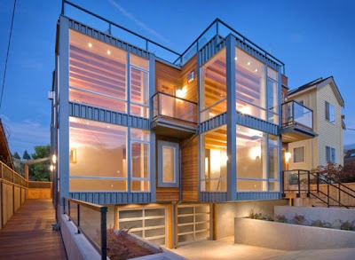 architecture town house