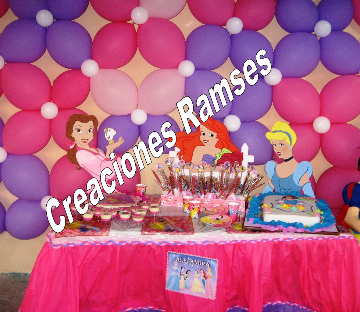DECORACIONES: Decoración Princesas