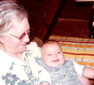 JOHN WITH GREATGRANDMA...