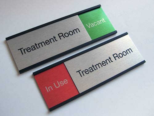 Office Sign Company Blog Sliding Door Signs With Changing Messages